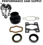 New Homelite 360 Auto, 350 Rubber Intake, Boot, & Exhaust Gaskets Seals. Fixed Price $49.99.
