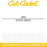 Mtd 753-05021 Starter Housing Assembly Yard-man YM400 YM1500. Fixed Price $71.86.
