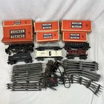 1952 Lionel 2034 Steam Engine Car Train Set & Tracks 3472 6032 6035 6037 6066T. Fixed Price $225.00.