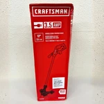 Craftsman String Trimmer Edger, 3.5 Amp Corded Electric 12INCH Weed Whacker, New. Fixed Price $19.99.
