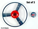 Allstar Orbitrim No String Gas Trimmer Head Stainless Steel Set Of 2. Fixed Price $33.00.