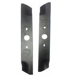 Set Of Greenworks 29712 10" Mower Blades G-max Twin Force 25302 Kobalt KM2040X. Fixed Price $50.90.