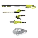 Sun Joe Ionmax Cordless Lawn Care System, Grass And Hedge Trimmer (open Box). Fixed Price $156.59.