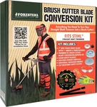 Forester Brush Cutter Trimmer Conversion Kit 7 Inch Blade. Fixed Price $91.02.