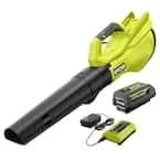 Ryobi 40V 120 Mph 550 Cfm Cordless Battery Blower With 4.0 Ah And. Fixed Price $79.00.