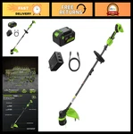 Greenworks 24V 15" Brushless String Trimmer With Battery & Charger. Fixed Price $314.99.