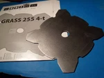 New Genuine Husqvarna 504001303 Grass 255-4 Blade 1" Hole Oem. Fixed Price $24.92.