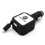 4.8AMP Retractable Car Plug-in Rapid Dc Charger Usb 2-PORT Power For Cell Phones. Fixed Price $13.70.