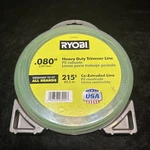 Ryobi AC0080BL 215 Ft X 0.080, Premium Spiral Bulk Line, Heavy Duty Trimmer. Fixed Price $19.99.