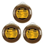 Dewalt Pack Of Genuine Oem Replacement Trimmer Line DWO1DT915-3PK. Fixed Price $61.98.