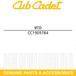 Mtd 1909784 Bumper Hardware Kit Troy-bilt. Fixed Price $20.98.