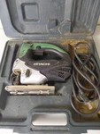 Hitachi CJ90VST 90MM Jig Saw In Case Corded Power Tool - Works Great. Fixed Price $35.00.