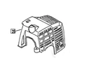 10151448930 Genuine Echo Cover, Cylinder SRM-2400 SRM-2100 PAS-2100. Fixed Price $21.95.