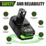 For Ryobi P108 18V One Plus High Capacity Battery Lithium-ion P105 P102. Fixed Price $15.98.
