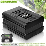 3.5AH Lithium-ion Battery For Greenworks Pro 80V GBA80200 ED80L00 ST80L210 Tools. Fixed Price $73.48.
