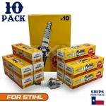 10 Pack Ngk Spark Plug - For Stihl Trimmer Cutter Hs 72. Fixed Price $46.77.