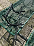Spri Pull Up Bar Black Steel Foam Grips Door Mount Overhand Parallel. Fixed Price $10.00.