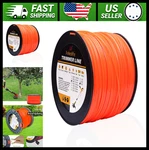 Anleolife Commercial Square String Trimmer Line 0.095" 1280 Ft Orange. Fixed Price $63.99.