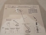 Poulan Trimmer Parts List 530-068477, Models 1208, 1209, Jul 92 Free Shipping. Fixed Price $10.95.