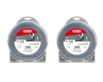 2PK Oregon 22-205 Magnum Gatorline Round Trimmer .105" By 114'. Fixed Price $30.65.