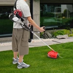35.8CC 4 Stroke Gas Powered Brush Cutter Gardening Tool Grass Line Trimmer 1050W. Fixed Price $139.17.