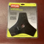 Ryobi Inch Heavy Duty Brush Cutter Blade AC04105 958-435. Fixed Price $12.00.
