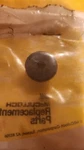 Genuine Nos Nla Mcculloch Single Hole Fuel Grommet 236321 7839E. Fixed Price $7.75.