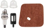 Air Fuel Filter Primer Bulb Spark Plug For Stihl FS45 FS46 FS55RC KM55. Fixed Price $12.99.