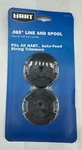 New 2PK Hart Auto Feed String Trimmer Pre-wound Line And Spool .065 HAC165RL. Fixed Price $10.95.