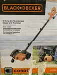 Black+decker, (2-IN-1) Electric Lawn Landscape Edger Trimer Trencher. Fixed Price $118.00.