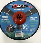 Orbitrim RM011106 Gas Trimmer Head 11" Seen On Tv Solid Steel Blades New. Fixed Price $14.32.