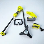Ryobi Expand-it 17.5 In Univers Brush-cutter Trimmer + 40V Motor, W/6AH Battery. Fixed Price $244.12.