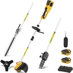 40V Weed Wacker Cordless, 8-INCH Pole Saw, Hedge Trimmer And Brush Cutter, 4-.... Fixed Price $246.07.