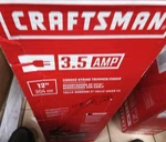 Craftsman Corded String Trimmer Edger 3.5 Amp 12" CMEST900. Fixed Price $41.85.