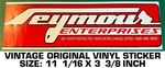 Seymour Enterprises - Vintage Original Vinyl Decal Sticker. Fixed Price $9.53.
