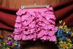 Cherokee Girl's Pink Ruffle 12" Long Mini Skirt Size 8-10 Dressy Classic Sale*. Fixed Price $10.13.