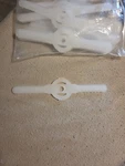 Plastic Blade Set Cutter Replacement For Cordless Grass Qty 20. Fixed Price $10.00.
