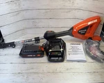 Echo Eforce 56V Brushless Attachment Capable Pas Power Head W/ Battery & Charger. Fixed Price $249.99.