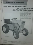Jacobsen Chief Lawn Garden Tractor & 42" Mower 53936 Owners (2 Manuals) Ford 120. Fixed Price $62.04.