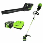Greenworks Pro 80V Cordless Brushless String Trimmer + Leaf Black &. Fixed Price $475.00.