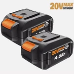 2PACK WA3578 For Worx WA3575 20V Lithium-ion Battery WA3520 WA3525 WG160.4 New. Fixed Price $33.98.