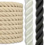 Premium 3 Strand Twisted 100% White Polyester Rope Low Stretch Outdoor Line. Fixed Price $1788.99.