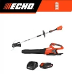 Echo 56V Cordless Battery 16 In. String Trimmer And 151 Mph 526 Cfm Blower Combo. Fixed Price $240.00.