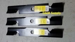 Set 3 Heavy Duty Xht Mower Blades Fit Scag 61" 482881 482879 Medium Lift. Fixed Price $64.28.