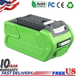 40V 6.0AH 200W Battery For Greenworks 29462 29472 22272 24252 G-max New. Fixed Price $39.98.