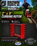 Brown Bed Edger 3" Master Rotor 702-93. Fixed Price $385.68.