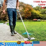1300W Electric Lawn Trimmer, 11000RPM Mowing Tool, Garden Grass Trimming Machine. Fixed Price $93.18.