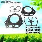 Genuine Kawasaki 11004-7025 Cylinder Head & Rocker 11061-0899 Case Gaskets. Fixed Price $113.99.