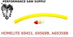 New Homelite Super Xl, XL2, 180 Oil Line, Connector & Duck Bill Valve. Fixed Price $12.95.