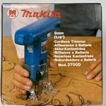 Makita Cordless Trimmer 1/4" 6MM - Without Battery And Charger 7.2V 3700D. Fixed Price $58.00.